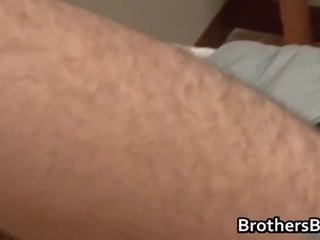 Brothers sexy b-yfriend gets cock sucked
