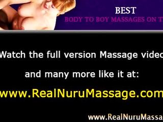 Blonde nasty feature gives great massage