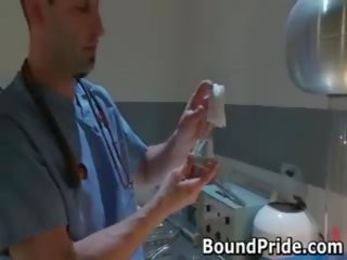 Jason penix acquista suo degno culo examined da doktor 4 da boundpride